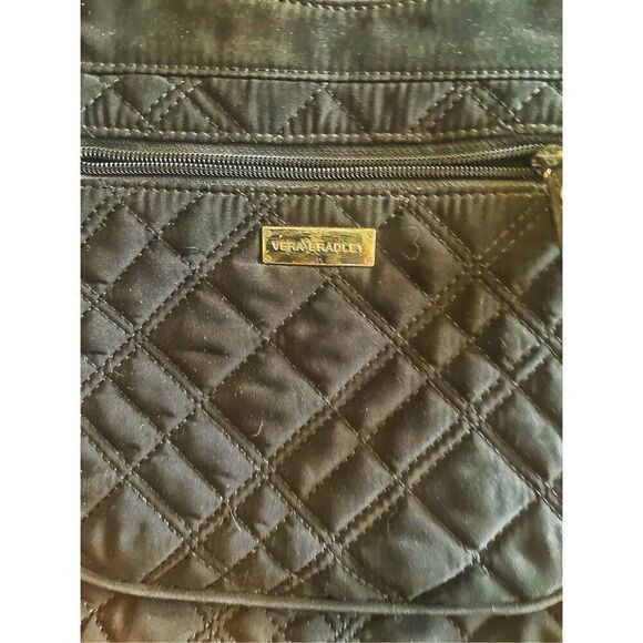 Vera Bradley Classic Hipster Black Convertible Bag - Picture 3 of 8